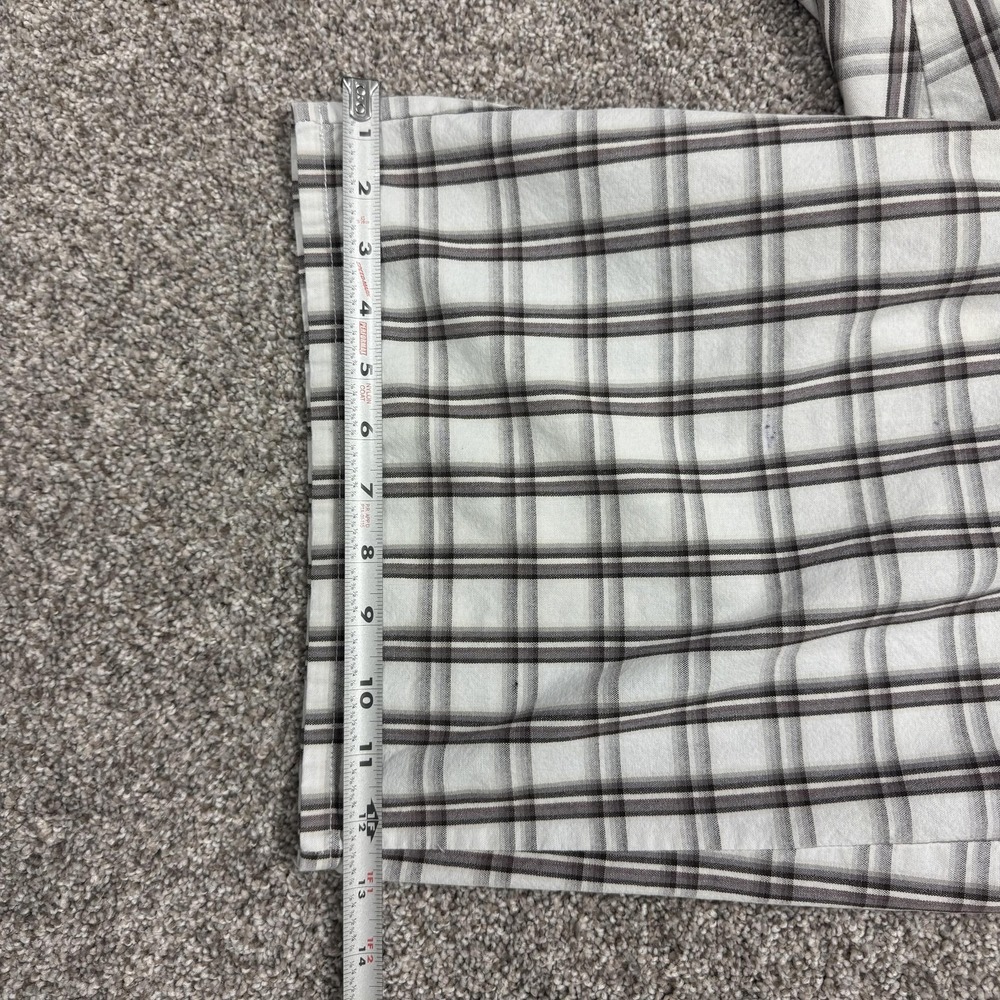 Dickies Cargo Shorts Mens 40 Gray Plaid Relaxed Pockets Workwear Casual Summer - Picture 12 of 13